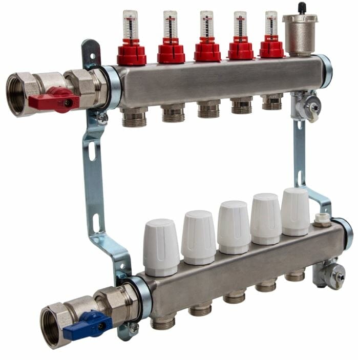 Thermoscreed manifold